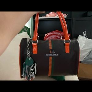Miami Hurricanes purse bag, new with tags